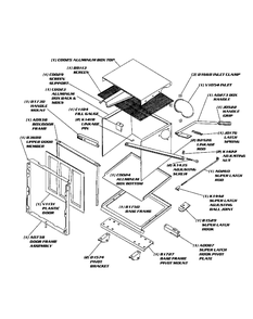 Part Location Diagram of PC-B1529 MTD Super Latch Hook